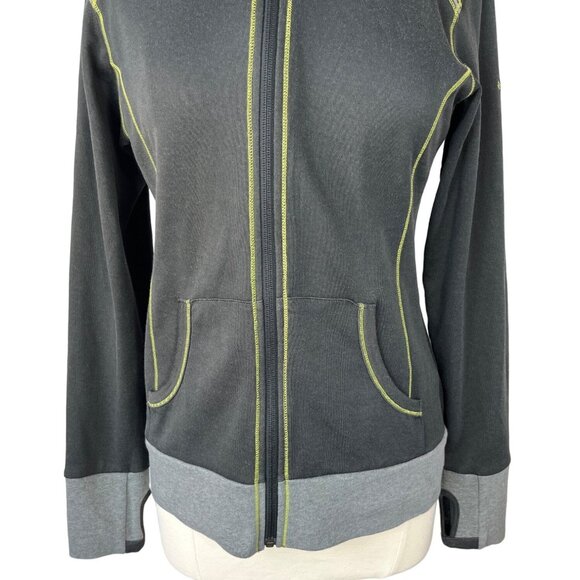 Columbia Omni Wick Zip Front Jacket Womens Medium Gray Activewear - Picture 4 of 9